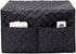 Convection Toaster Oven Cover,Smart Oven Dustproof Cover Large Size Cotton Quilted Kitchen Appliance Protector Storage Bag With 2 Accessary Pockets, Machine Washable CYFC40(only Cover)
