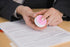 LEE 20053 Sortkwik Fingertip Moisteners, 3/8 oz, Pink (Pack of 3)