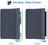 JETech Case for iPad Pro 12.9 Inch (1st and 2nd Generation, 2015 and 2017 Model), Auto Wake/Sleep, Navy