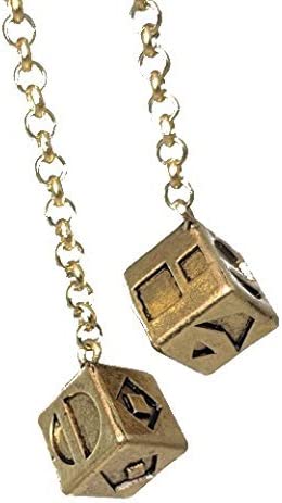 Antiqued Weathered Metal Han Solo Smuggler's Dice with box