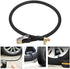 Wikkiv Car Air Rubber Hose Tire Inflator Hose Inflator Self-Locking Tube Suitable for Standard Fine Thread 0.305" x32TPI Air Compressor Pump EPAuto/AstroAI/JACO/DBPOWER/Mbrain/Audew