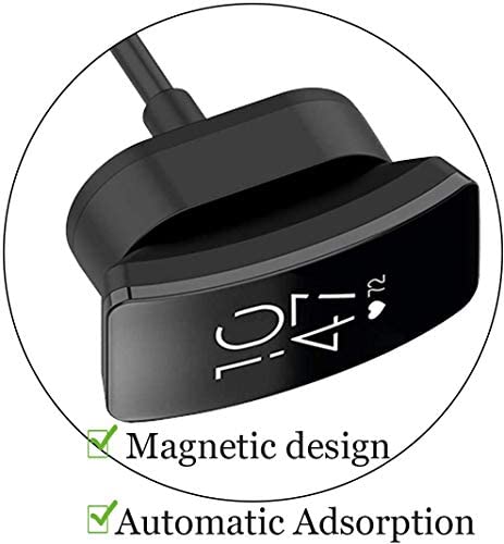 Compatible with Fitbit Ace 2/ Inspire Charger 3.3ft/100cm Replacement USB Charging Charger Cable for Ace 2/ Inspire/ Inspire HR Charger Cord Dock Adapter for ACE 2 Bands for kids