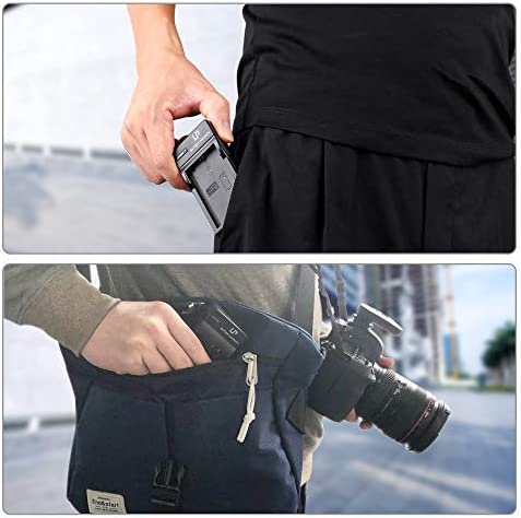 LP-E10 Battery Charger, LP Charger Compatible with Canon EOS Rebel T7, T6, T5, T3, T100, 4000D, 3000D, 2000D, 1500D, 1300D, 1200D, 1100D & More (Not for T3i T5i T6i T6s T7i)