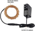 ER CHEN Fairy Lights Plug in, 33Ft/10M 100 LED Starry String Lights Outdoor/Indoor Waterproof Copper Wire Decorative Lights for Bedroom, Patio, Garden, Party, Christmas Tree (Warm White)