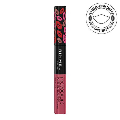 Rimmel Provocalips 16hr Kiss Proof Lip Colour, Flirty Fling (1 Count)