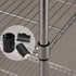 74-Packs Wire Shelf Clips ,Wire Shelving Shelf Lock Clips for 1" Post- Shelving Sleeves Replacements for Wire Shelving System,Fits with Thunder Group, Alera, Honey Can Do, Eagle, Regency, Metro & More
