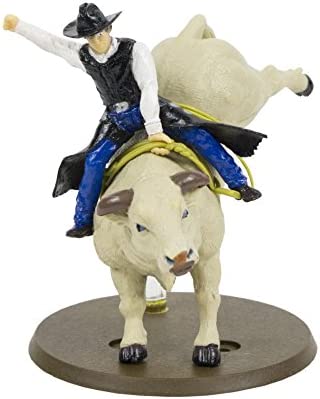 Big Country Toys Bodacious - Rodeo Toys - Bull Riding Figurine - 1:20 Scale - Hand Painted - Collectible & Playable