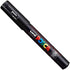 Posca PC-1M Paint Art Marker Pens - Fabric Glass Metal Pen - Set of Black + White (1 of Each)