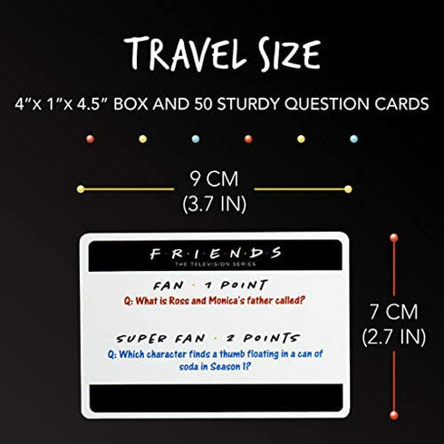Paladone Friends TV Show Trivia Quiz Game with 100 Questions