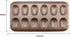 2 Pack Madeleine Pan, CGGYYZ 12 Cavity Heavy Duty Shell Shape Baking Mold Nonstick Cookie/Cake/Scone Pan Whoopie Pie Pan for Oven Baking