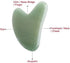 Rosenice Aventurine Massaging Scraping Massage Tools Natural Stone Board guasha Stone for SPA Acupuncture