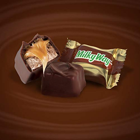 Milky Way Milk Chocolate Minis Size Candy Bars, 9.7 Oz