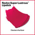 Lipstick by Revlon, Super Lustrous Lipstick, High Impact Lipcolor with Moisturizing Creamy Formula, Infused with Vitamin E and Avocado Oil, 440 Cherries in the Snow