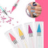 Calsoling 4 Pieces No Wax Needed Diamond Painting Tools Self-Stick Drill Pens, Double Heads No Clay Specialty Design with Diamonds Accessories for 5D DIY Painting Crafts Cross-Stitch