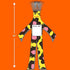 Dammit Doll - Win The Contender - Navy & Lime - Stress Relief - Gag Gift - Sports Teams