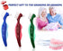 Premium Hard Denture Brush Toothbrush, Cleaning Brush, Multi-Layered Bristles & Portable Denture Double Sided Brush, Denture Care(Pack of 3)