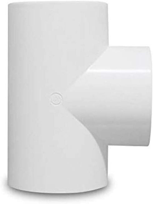 4inch Duct Hose Splitter Connector 3 Way Hose Adapter for Exhaust Fan Dryer Vent Hose, T Shape (4 inch/95mm)