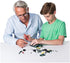 Erector by Meccano, 5 in 1 Roadster Pull Back Car Building Kit, for Ages 8 and up, STEM Construction Education Toy