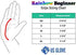 US Glove Rainbow Beginner Palm Grips - Gymnastics Palm Guard - Weight Gymnastics Bar Lifting Hand Grips - Rip and Blister Protective Hand Gripper - Made in The USA