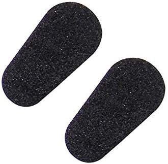 60 Pairs Adhesive Eyeglass Nose Pads Soft Foam Nose Pads Self Anti-Slip Eyeglass Nose Pads Thin Nosepads for Eyeglasses Sunglasses (Black)