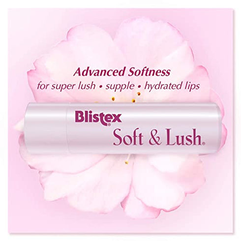 Blistex Soft & Lush Lip Balm, 0.13 oz (Pack of 5)