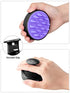 Hair Shampoo Brush, HEETA Scalp Care Hair Brush with Soft Silicone Scalp Massager (Black)