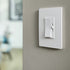 Legrand radiant Screwless Wall Plates for Decorator Rocker Outlets, 1-Gang, White, RWP26WCC10