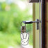 Kilmila Bad Pop Singer Bunny Stickers (100Pcs with Rabbit Keychain Pendant Decor) Gifts Bad Pop Singer Bunny Merch Part Supplies Vinyl Sticker Guitar Travel Case Sticker Decor Laptop Stickers