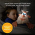 Booba Collectible Plush with Light Up Eyes - Stuffed Toy from Netflix Show Booba Cute, Soft, Stuffed Plush Plush Doll for Kids - Night Light & Companion - Officially Licensed Product - 15 Inches