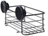Gecko-Loc ?? Super Suction Cup Shower Caddy Bath Wall Shelf, Large Deep Bathroom Shampoo, Conditioner and Bath Gel Caddy Organizer - Kitchen Storage Basket - Rustproof Stainless Steel Black Finish