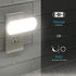 GE Ultrabrite LED Light Bar, 100 Lumens, Dusk-to-Dawn Sensor, Auto/On/Off Switch, Plug-in, Night Light, Ideal for Dark Spaces, Bedroom, Bathroom, Kitchen, Hallway, Garage, White, 12498, 1 Pack