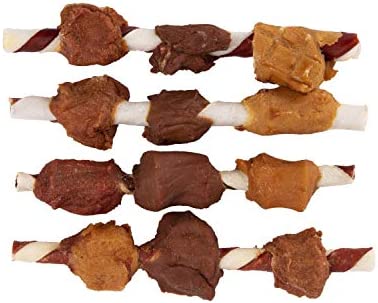 Good'n'Fun Triple Flavor Kabobs 4 Ounces, Snack for All Dogs