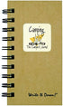 Camping, The Campers Journal - MINI Kraft Hard Cover (prompts on every page, recycled paper, read more...)