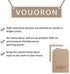 VOUORON Blue Elegant Tulip Relax Soak Unwind Breathe Bathroom Wall Decor Bathroom Wall Art Prints Set of 4 (8”X10” Canvas Picture) Bathroom Spa Woman Girl Bedroom Art Painting Home Decor Unframed