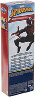 Spider-Man Marvel Titan Hero Series Mile Morales 12"-Scale Super Hero Action Figure Toy Great Kids for Ages 4 & Up