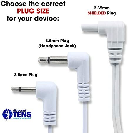 Tens Replacement Lead Wires, 2 Snap Connectors (2 Pack), Discount Tens Brand