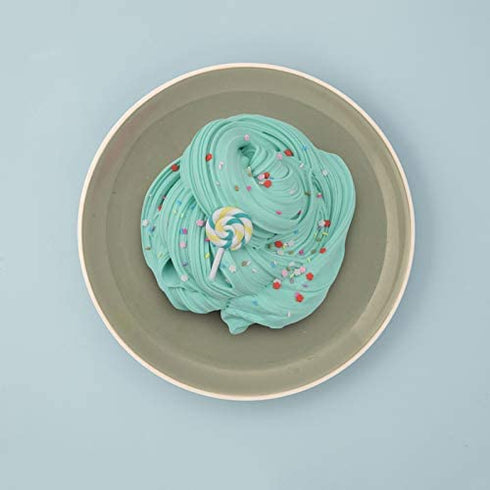 WUHUANIU Slime Kit with 3 Pack Butter Slimes,Candy Slime,Latte Slime and Blue Stitch Slime,Scented Slime Kit for Girls and Boys ,Super Soft and Non Sticky DIY Surprise Slime