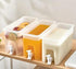 Plastic Drink Dispenser, Beverage Dispenser With Spigot, 1 Gallon Iced Juice Lemonade Dispenser For Party Daily Use, Milk Dispenser For Fridge Gallon, Small Water Dispensers