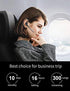 CONAMBO Bluetooth Headset V5.1, 16 Hrs HD Talktime CVC8.0 Dual Mic Noise Cancelling Hands Free Bluetooth Earpiece for Cell Phone iPhone Android Driving Business Office