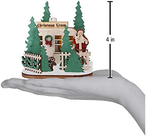 Ginger Cottages Christmas Tree Lot Ornaments for Christmas Tree