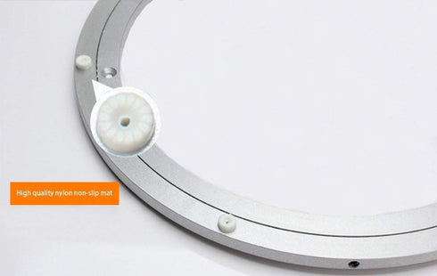 14" 350mm Aluminium Lazy Susan Hardware-Rotating Turntable Bearing Round Swivel Plate