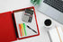 Dexas 3517-J101 Slimcase 2 Storage Clipboard with Side Opening, Strawberry