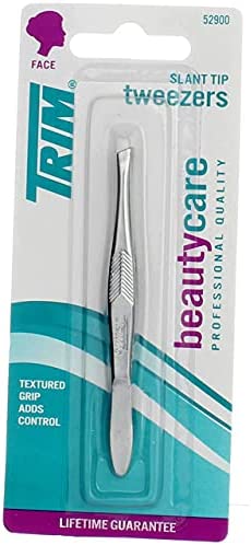 Trim Professional Quality Slant Tip Tweezers #52900 6 - Tweezers
