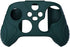 eXtremeRate PlayVital Samurai Edition Racing Green Anti-Slip Controller Grip Silicone Skin, Ergonomic Soft Rubber Protective Case Cover for Xbox Series S/X Controller with Black Thumb Stick Caps