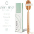 Zen Me Premium Boar Bristle Brush, Exfoliating Brush with Firm Natural Bristles for Cellulite and Lymphatic, Body Scrub Brush for Experienced Users, with Detox eBook Gift