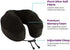 Cabeau Evolution Classic 100% Memory Foam Travel Neck Pillow for Airplanes and Travel, 360-Degree Support Backed by Sleep Science, Midnight