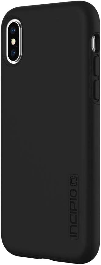 Incipio DualPro Case iPhone Xs (5.8") & iPhone X Case Hybrid Shock Absorbing Drop Protection - Black
