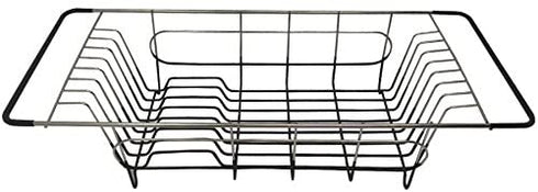 Better Houseware Over Sink Dish Drainer Drying Rack, Stainless Steel, 19.25 x 8.25 x 4.5