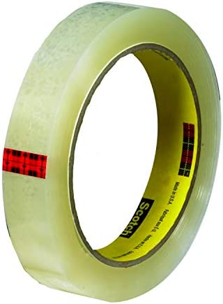 Scotch Brand Transparent Tape, Engineered for Office and Home Use, 3/4 x 2592 Inches, 3 Inch Core, Boxed, 2 Rolls (600-2P34-72),Clear