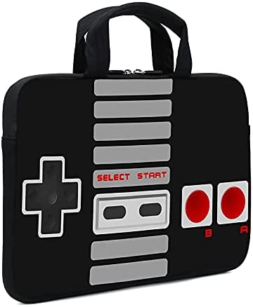 XMBFZ 11.6 12 12.1 Inch Laptop Carrying Bag Protective Chromebook Case Pouch Netbook Notebook Ultrabook Bag Tablet Sleeve Cover Travel Briefcase with Handle for Men Women (Game)